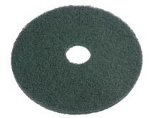 12" Scrubbing Floor Pad Green 5/CS